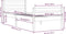 vidaXL - Bedframe - massief - hout - zwart - 90x190 - cm