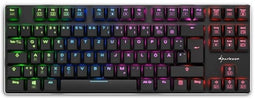 Sharkoon PureWriter TKL - Toetsenbord - Mechanische keyswitch RGB - Zwart