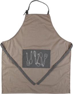 Schort Lichtbruin Textiel (80 x 70 cm)