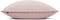 Zohome Kussensloop Lino - Kussenhoes van 60x70 cm - 1 stuk - 100% Katoen - Roze