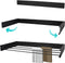 KROMS Full Color - Wanddroogrek 120cm - 8,4m Drooglengte - Inklapbaar - Zwart