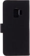 Accezz Galaxy S9 Plus - Flip Cover - Krasbestendig Schokbestendig - Zwart