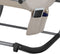 tectake® Ligstoel Taya - Ergonomisch Ligbed - Schommelfunctie - Zwart