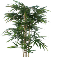 Mica Decorations Bamboe Kunstplant - 150 cm - Polyester - Groen