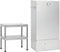 vidaXL BBQ-rookoven met tafel gegalvaniseerd staal