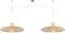 GOOD&MOJO Hanglamp Kalahari - Rotan - 160x70x25cm - 2L - Scandinavisch,Bohemian - Hanglampen Eetkamer, Slaapkamer, Woonkamer