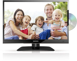 Lenco DVL-1662 - LED-TV met DVD-speler - 16 inch HD Ready - Zwart