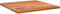 vidaXL - Tafelblad - vierkant - 40x40x3,8 - cm - massief - acaciahout