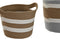 Basket spelset DKD Home Decor Vezel (33 x 33 x 26 cm) (2 Stuks)