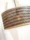 GOOD&MOJO Vloerlamp Java - Bamboe/Zwart - 58x32x150cm - Modern - Staande lampen voor Woonkamer - Slaapkamer