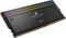 Corsair Dominator Titanium RGB - DDR5 Geheugen 64GB 6600MT/s CAS32 (2x 32GB)