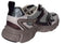POSH by Poelman LOLA - Dames sneakers - Chunky zool - Bordeaux met combinatie