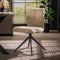 AnLi Style Stoel hoge rug spring Zandkleur