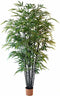 Kunstplant Bamboe Groen - H 210cm - Kunststof pot - Mica Decorations