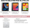 Beschermhoes met touchpad-toetsenbord voor iPad 9a/8a/7a (2021/2020/2019), multi-touch-toetsen en ac
