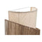 Home ESPRIT - Muurlamp - Natuurlijk Stads - Bruin
