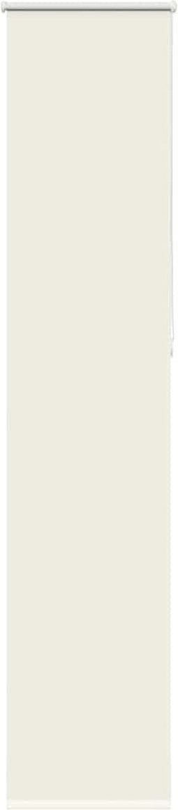 vidaXL - Rolgordijn - verduisterend - 60x230 - cm - stofbreedte - gebroken - wit