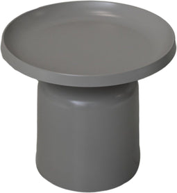 HSM Collection Bijzettafel Mara Metaal Taupe Ø50cm