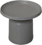 HSM Collection Bijzettafel Mara Metaal Taupe Ø50cm