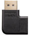 Lindy 41333 - DisplayPort Adapter - 1x DisplayPort bus naar 1x DisplayPort stekker - Zwart