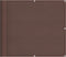 vidaXL - Balkonscherm - 90x800 - cm - 100% - oxford - polyester - bruin