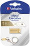 Verbatim Metal Executive - USB-stick 16GB - USB 3.0 - Goud