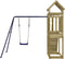 vidaXL - Speelhuis - geïmpregneerd - grenenhout