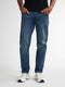 Petrol Industries Russel - Heren Jeans Regular Tapered Fit - 6-pocket model - Blauw - Maat W38L36
