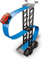 Gearbox Magnetische Racebaan - 0,5 Meter Hoog - 12 Onderdelen - Inclusief Auto - Blauw