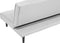 VISBY - Slaapbank 3-zits - Lichtgrijs - Polyester
