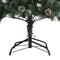 vidaXL Kunstkerstboom - 210 cm - PVC - groen