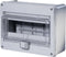 F-Tronic 7240052 KV10WDKE Verdeelkast Opbouw (op muur) Aantal groepen: 10 Aantal rijen: 1