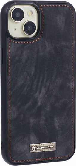 Caseme Geschikt voor iPhone 15 hoesje - Backcover - Zwart
