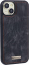 Caseme Geschikt voor iPhone 15 hoesje - Backcover - Zwart