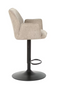 Multifurn Jill Barkruk - Verstelbaar - Linnen Taupe - 51 x 53 x 96–116 cm (2 stuks)