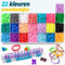 VAIVE Loombandjes Deluxe Starter Kit - Loombandjes Set - 6000+ Onderdelen - Inclusief Loombord