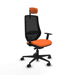 Bureaustoel Piqueras y Crespo D036N2W Oranje