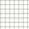 vidaXL - Draadhek - geweven - gaas - 100x85 - cm - 11x11x2 - mm - roestvrij - staal