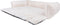 District 70 NUZZLE - Hondenmand voor op de bank - Zacht en afritsbaar - Merengue - Small: 65 x 75 cm