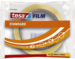 PLAKBAND TESA 57226 19MMX66M STANDAARD TR