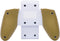 PowerA NSAC0059-01 - Joy-Con Comfort Grip - Ergonomisch ontwerp met rubberen grepen - Goud/Wit