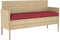 vidaXL - Palletkussens - voor - Bank - 2 - stuks - Wijnrood - 150x40x8 - cm - Oxford - Stof