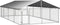 vidaXL - Hondenkennel - voor - buiten - met - dak - 600x200x150 - cm