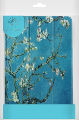 iMoshion Tablet Hoes Geschikt voor Samsung Galaxy Tab A 10.1 (2019) - iMoshion Design Trifold Bookcase - Meerkleurig /Green Plant