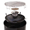 Barbecook Edson - Houtskoolbarbecue - XL rooster - Zwart