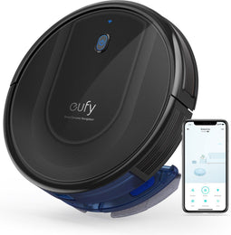 Eufy G10 Hybrid - Robotstofzuiger met dweilfunctie - 2000 Pa zuigkracht - Zwart