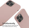 iMoshion Hoesje Geschikt voor iPhone 13 Pro Max Hoesje Met Koord - iMoshion Siliconen hoesje met koord - roze