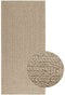 vidaXL - Vloerkleed - ZIZUR - beige - binnen - en - buiten - 100x200 - cm - jute - look