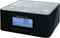 Soundmaster UR170SW - DAB+ en FM wekker radio - Dual alarm - Zilver zwart