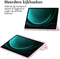 imoshion Tablet Hoes - Geschikt voor Samsung Galaxy Tab S9 11.0 inch Plus / Galaxy Tab S9 11.0 inch FE Plus / Galaxy Tab S10 Plus - Trifold Hardcase Bookcase - Roze